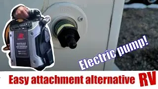 How to add an air blow out plug for any RV winterization - The easy way