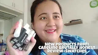 NEW PRODUCTS FROM CARELINE COSMETICS HONEST REVIEW+SWATCHES