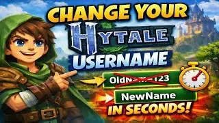 How to change Your Hytale Username? Fast and Easy!