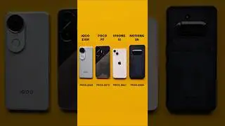 Nothing 3A vs iQOO Z10R vs POCO F7 vs iPhone 13 &ndash; Who&rsquo;s Actually Fastest?