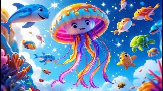 Glowing Jellyfish Dance: A Magical Song for Kids | Children's Music | Kids Song