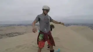Sandboarding in Huacachina by Desert Expeditions (Snowboarding in Sand Dunes)