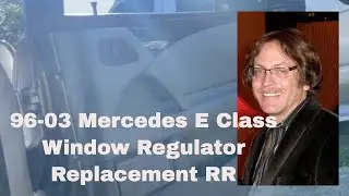 Mercedes E Class Window Regulator Replacement & Repair 1996-2003 Right Rear