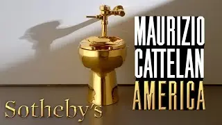Why This Toilet is Worth More Than Its Weight in Gold | Maurizio Cattelan&rsquo;s America at Sotheby&rsquo;s