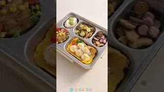 Pack a School Lunch for My Kid - Day 11 🍱 #shorts #lunchbox #cooking #bento #asmrvideo #便当 #饭盒