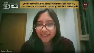 Entrevista a la egresada Estefany Campos