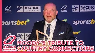 Hall of Fame inductee Peter Moody pays tribute to country connections