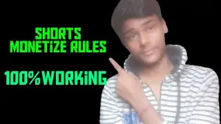 Shorts monetize rules   #youtube #youtuberules #monetization