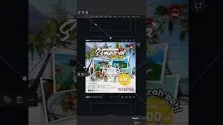 TRAVEL AGENCY ADS POSTER #canva #streetfighter #canvatipsandtricks #canvatutorial #food #foodie