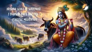 Tvameva Sarvam Mama Devadeva | Complete Surrender to Krishna | Peaceful Chant