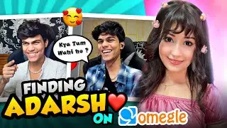 Finding Omegle King @adarshuc On Omegle 😂&hearts;️