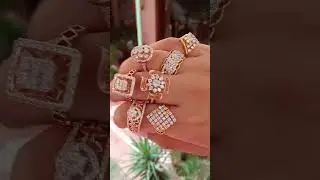 18k rose #gold natural #diamond #jewellery #unique collection #ring high quality #fine #jewelry