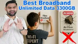 Why Airtel Fiber Broadband Is Better Than Jio AirFiber? Real User Experience & Installation Details