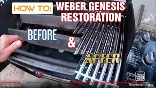 WEBER GENESIS GRILL RESTORATION EASY & INEXPENSIVE!