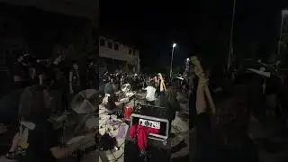 Circle Pit at the Skatepark show #moshpit #hardcore #baltimore #punk #metal #diy