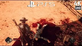 Evil West - 3 minutes of  BRUTAL FIGHT | 4K UHD Gameplay  #ps5games #ps5