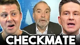 Pierre FACT CHECKS Journalist on Live TV + NDP Mulcair DEFENDS Protestors Blocks Streets