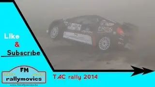 TAC rally 2014 - Crashes, hot moments and onboards [HD]