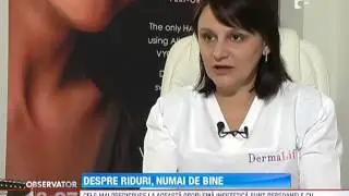 Dr Viviana Iordache despre botox, tratament pentru riduri la Antena 1