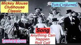 Mickey Mouse Clubhouse Classic Retro Anything Can Happen Roll Call/ Kids Music Video/Anna's Mom