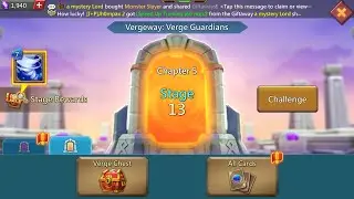 Lords Mobile Vergeway Chapter 5 stage 13