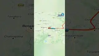 18111 Tatanagar to Yesvantpur Weekly Express animation #shorts #youtubeshorts #youtube #travel #tour