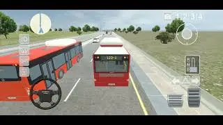 Работа на автобусе МАН 203 №123
