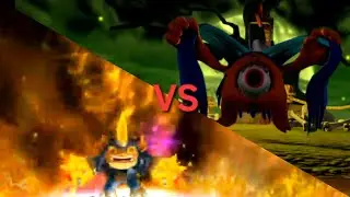 Skylanders nightmare Eye Scream vs Fryno