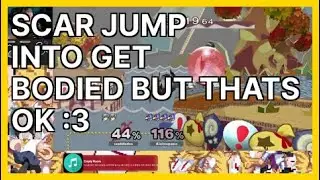 scar jump into get bodied but thats ok :3 (Wi... | Smash Melee Highlights