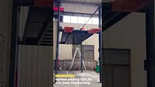It's the time to utilize more parking space. #travel  #tower#carlift #car #factory