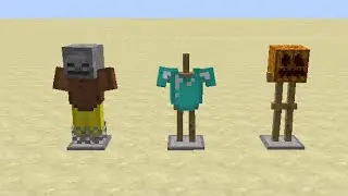 Minecraft Snapshot 14w32a Overview -- Armor Stands, Colored Beacons and Red Sandstone