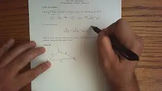 MAT 182 Section71 Law of Sines Intro and Proof