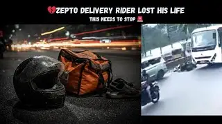 A Zepto Delivery Rider Lost His Life 💔 | This Needs to Stop 🚨
