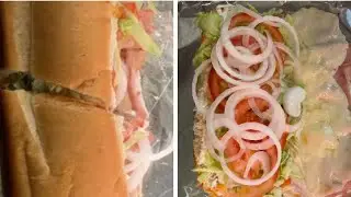 HOT HAM AND CHEESE SUB