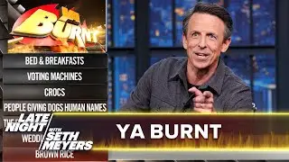 Ya Burnt: Voting Machines, Crocs