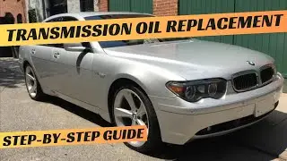 Замена жидкости в автоматической коробке передач BMW E65 ZF6HP 730 735 740 750 760