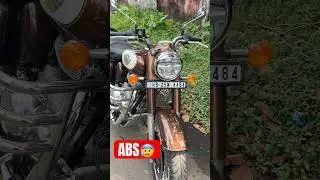 ABS 😰 Royal enfield 😗|| Classic 350 😱|| #royalenfield #classic350 #classic #shorts