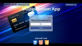 Designing a Multiplication Game with HTML, CSS, and JavaScript | Just Coding
