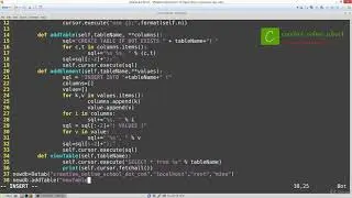 36  Database programming using Python Classes