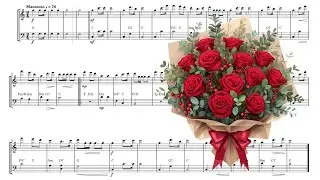 Flute & Cello Duet Sheet Music | Wedding March (Bridal Chorus) by Wagner