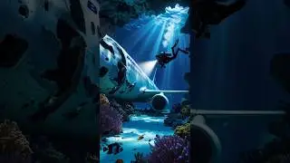 plane crash under water #plane #crash #ai #aviation #underwater