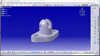 Exercice 3d Catia v5 pour les débutants , opérations booléenne