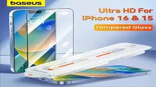 SCREEN PROTECTOR BASEUS - Película TOP para IPHONE e que tem processo de aplicação rápido e pratico.