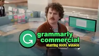 Grammarly Commercial Starring Scott Watson  - Blow Your Workload Out of the Water. #commercial