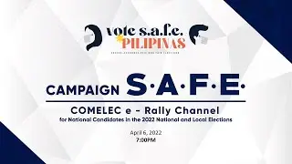 48th COMELEC e Rally for the 2022 National and Local Elections
