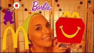 Opening Vintage Barbie McDonald&rsquo;s Toys And More/Thrifted Finds/ #vintagetoys #mcdonaldstoys #barbie