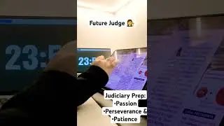 Target Judiciary #KCSJ#HJS#motivation #study #vlog #djs #mini #hardwork #passion#lawyer#lawstudent