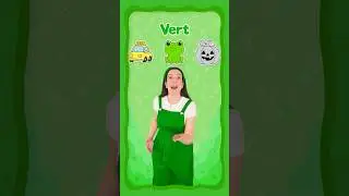 Learn all the colors in French  🎨🖍️ #learning #kids #beginner #easy #education