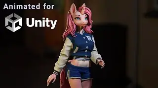 #Pony #unicorn  #furry #unity #3danimation #3dmodeling 