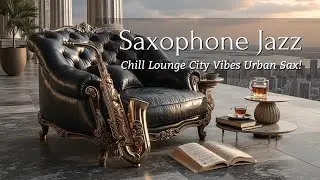 Smooth Saxophone Jazz for Relaxing Evenings - Chill Lounge City Vibes   Urban Sax!